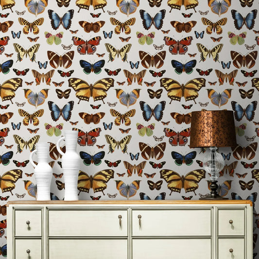 Removable Wallpaper with Butterfly