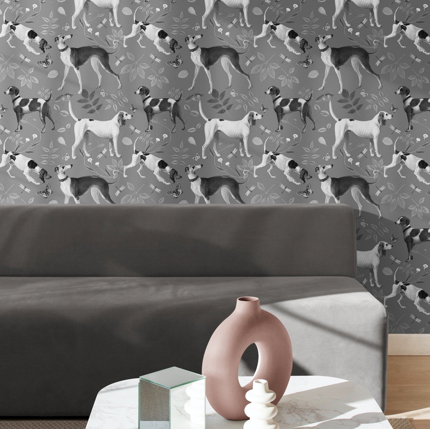 Dog Wallpaper Peel and Stick