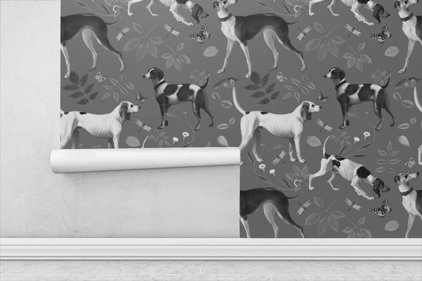 Dog Wallpaper Peel and Stick