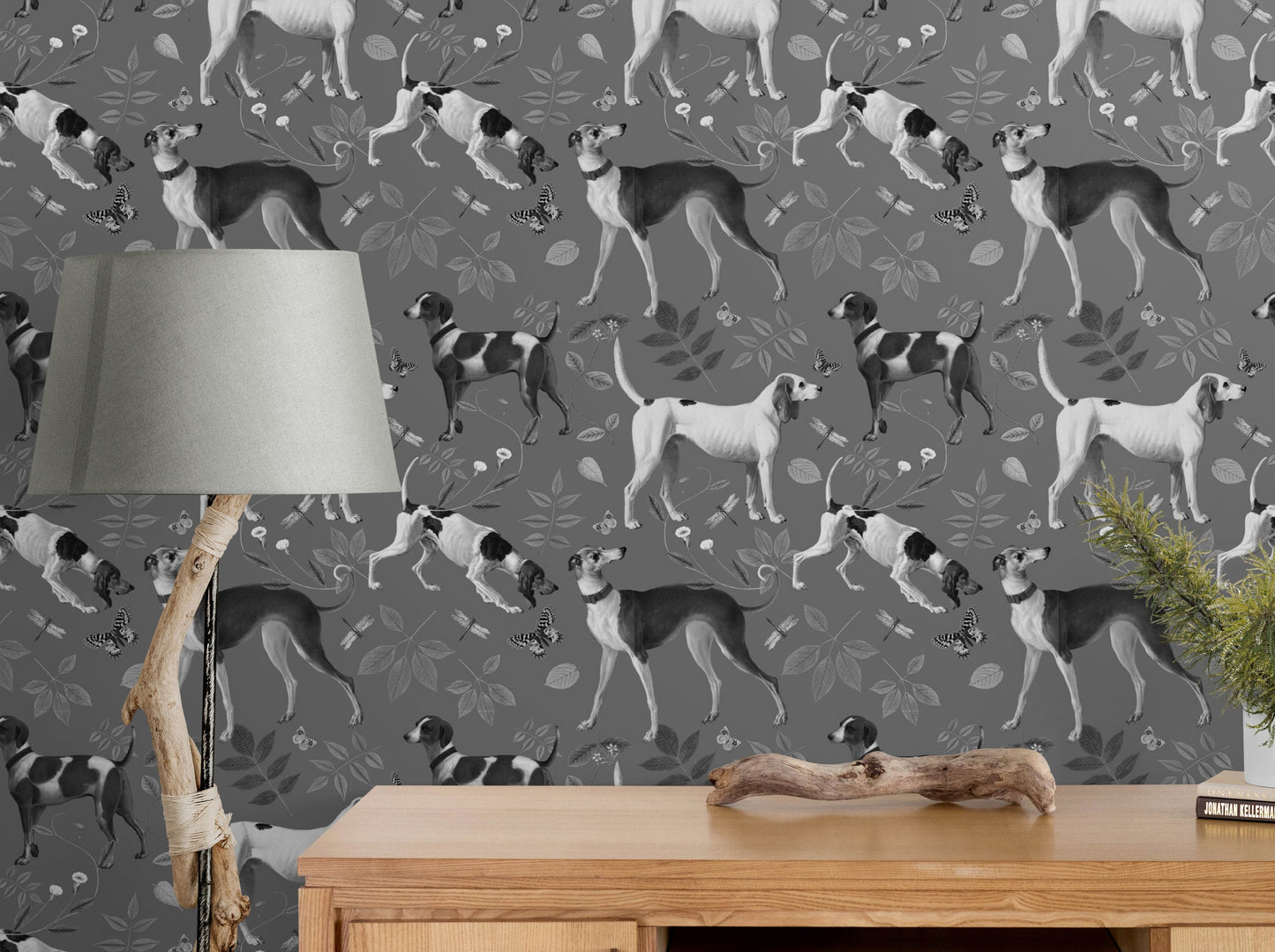 Dog Wallpaper Peel and Stick