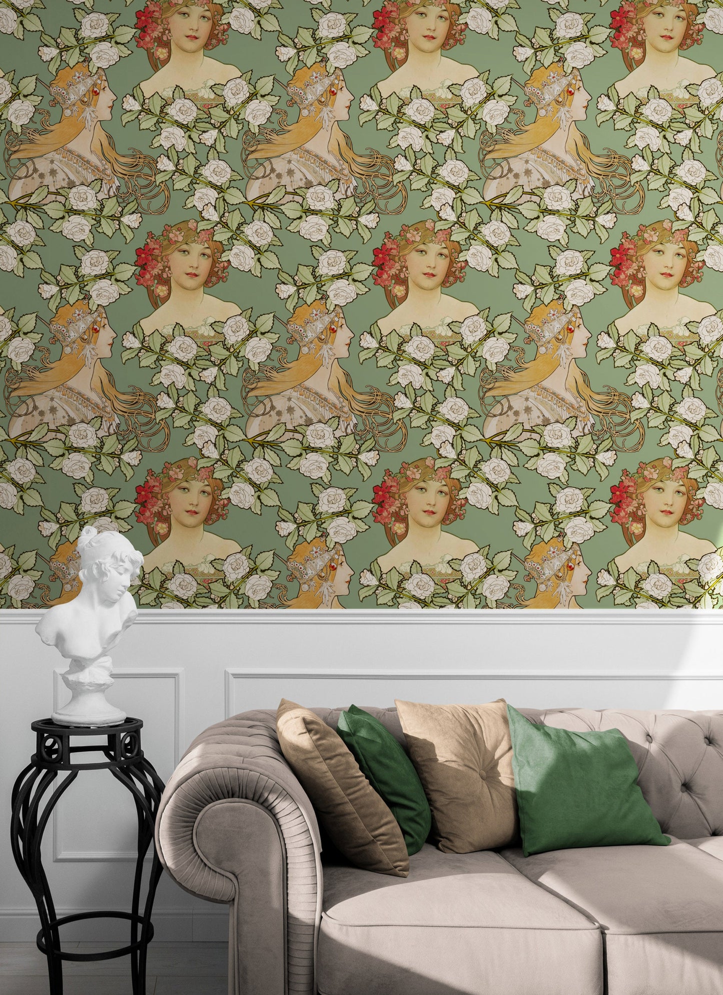 Art Deco Women Wallpaper