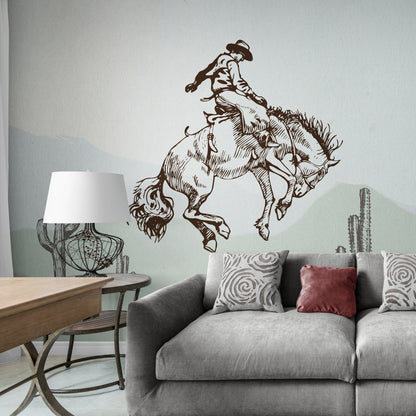 Cowboy Wall Murals Peel and Stick