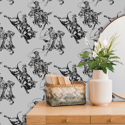 Rodeo Wallpaper, Cowboy Wall Decor