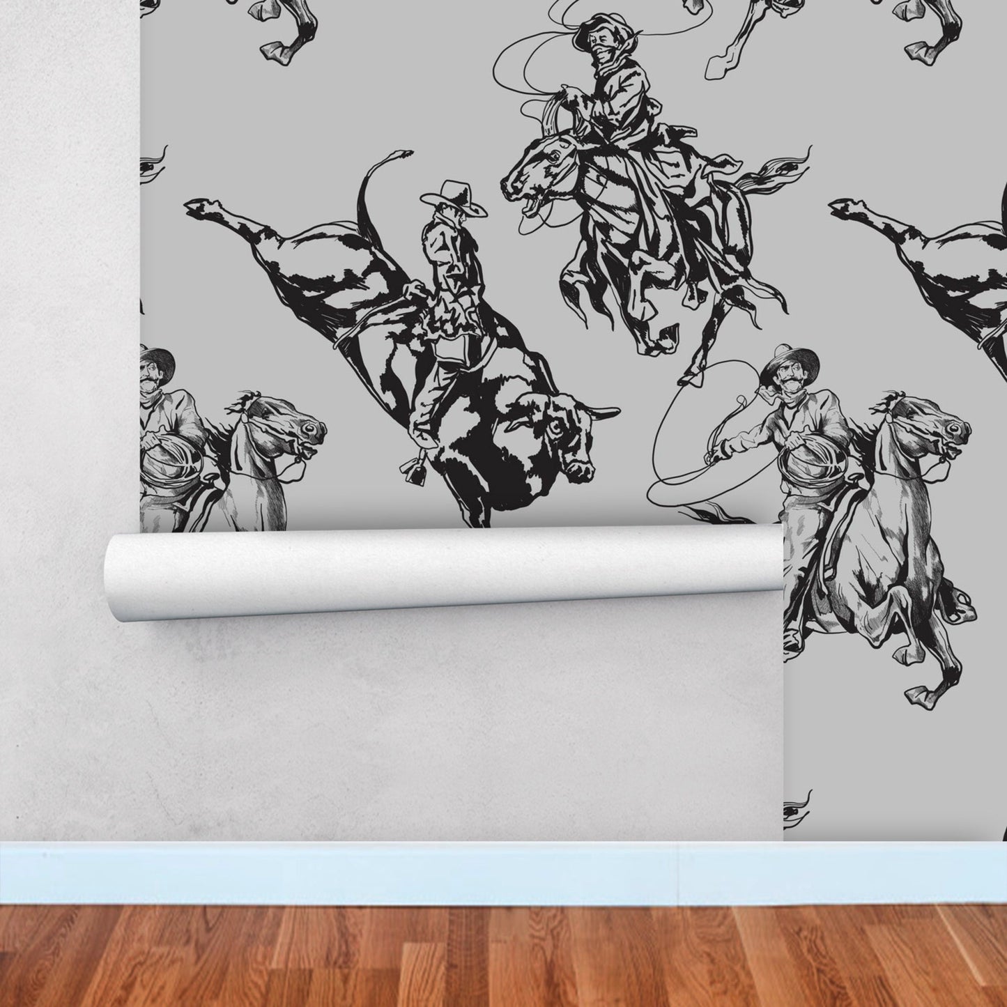 Rodeo Wallpaper, Cowboy Wall Decor