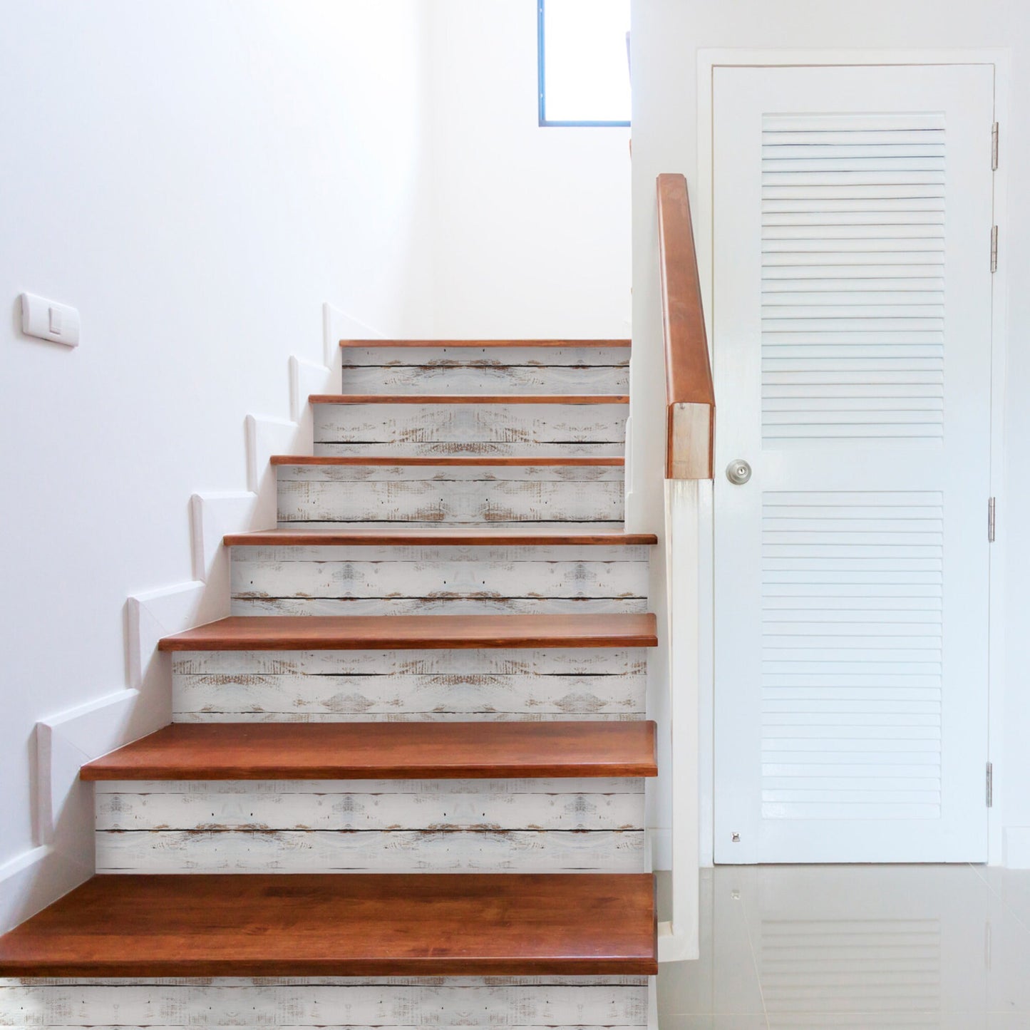 Whitewashed Wood Wallpaper