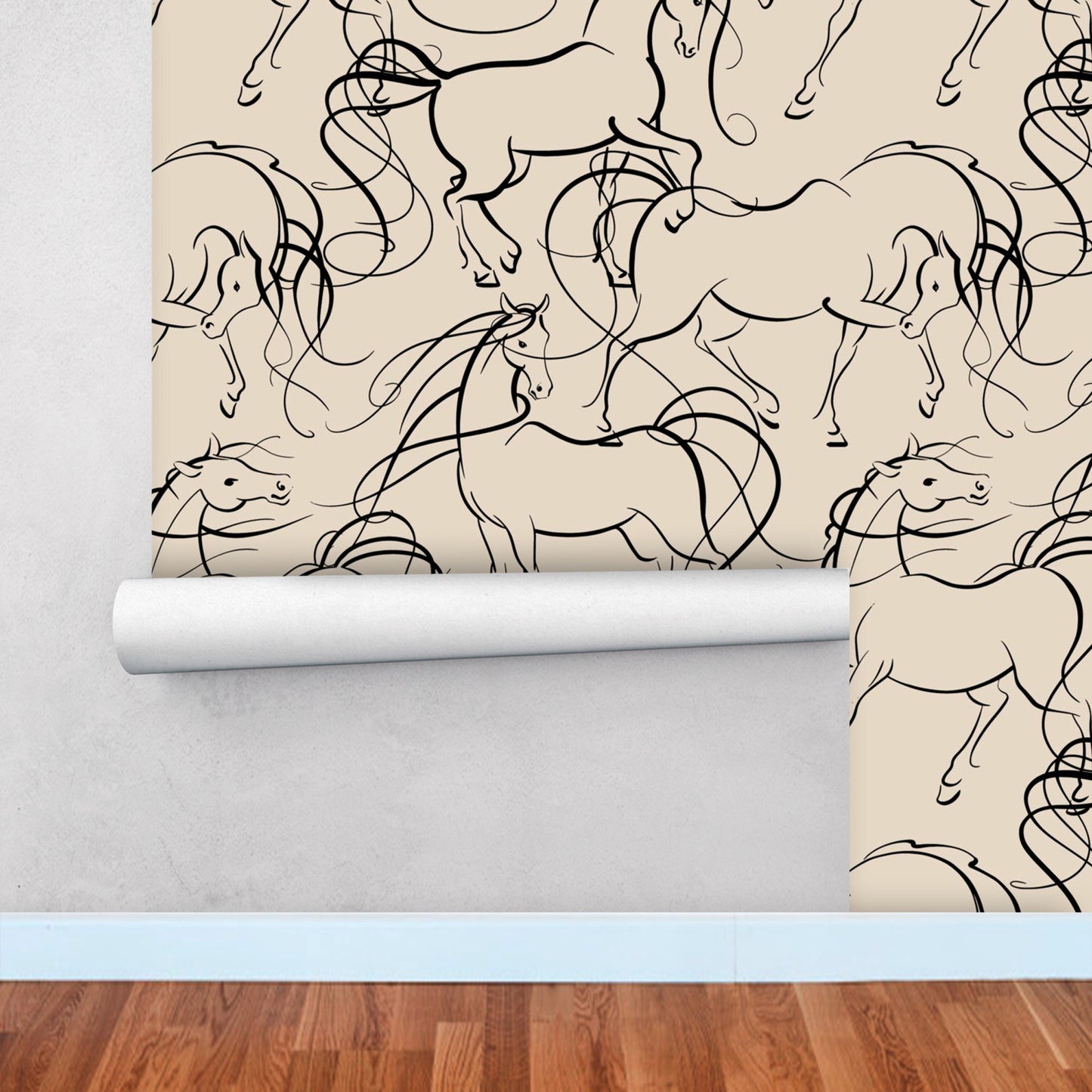 Horse Wallpaper, Equine Wall Décor