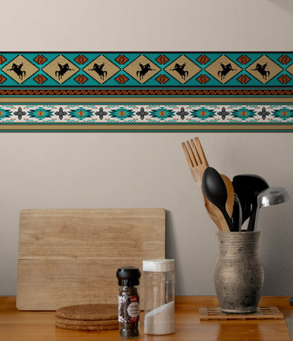 Southwestern Boho Wallpaper Border