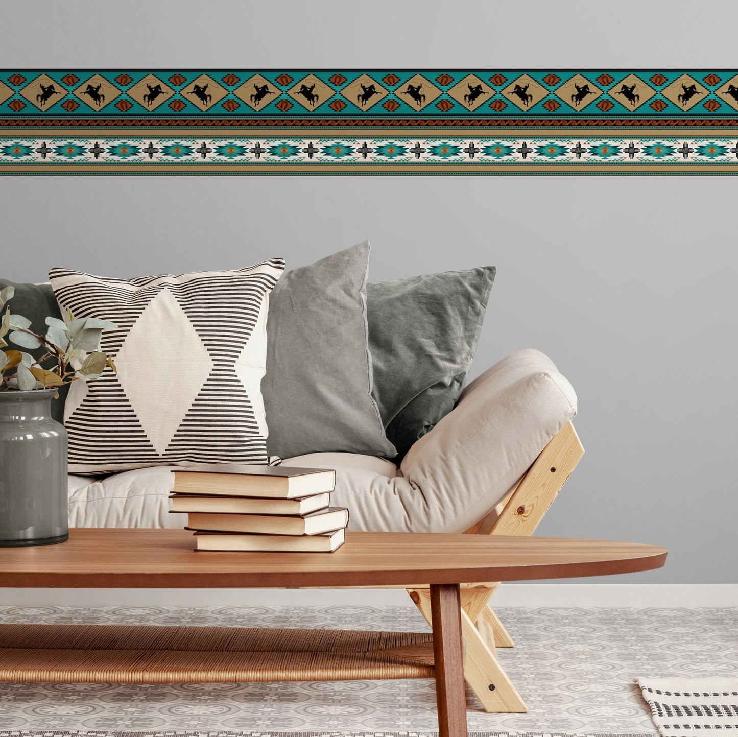 Southwestern Boho Wallpaper Border