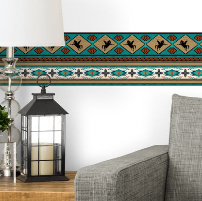 Southwestern Boho Wallpaper Border