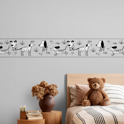 Funny Dogs Wallpaper Border