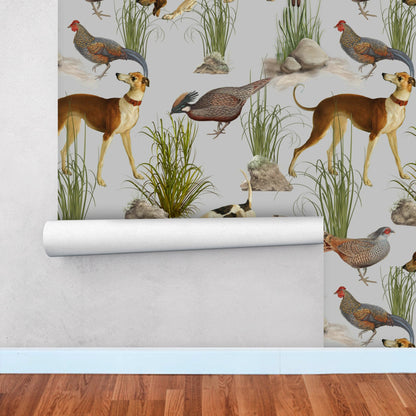 Retro Wallpaper, Hunting Wall Decor